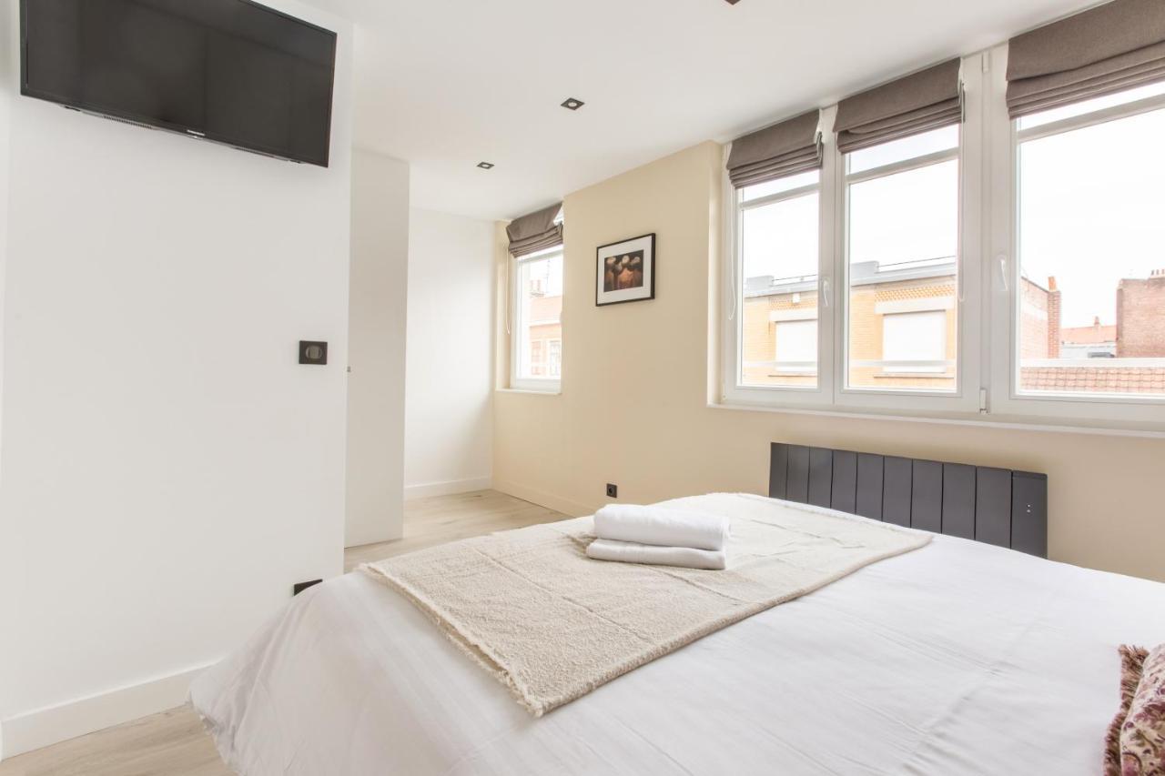Appartement Spacieux Et Moderne 4 Chambres A 5Mn A Pieds Republique Lille Eksteriør billede
